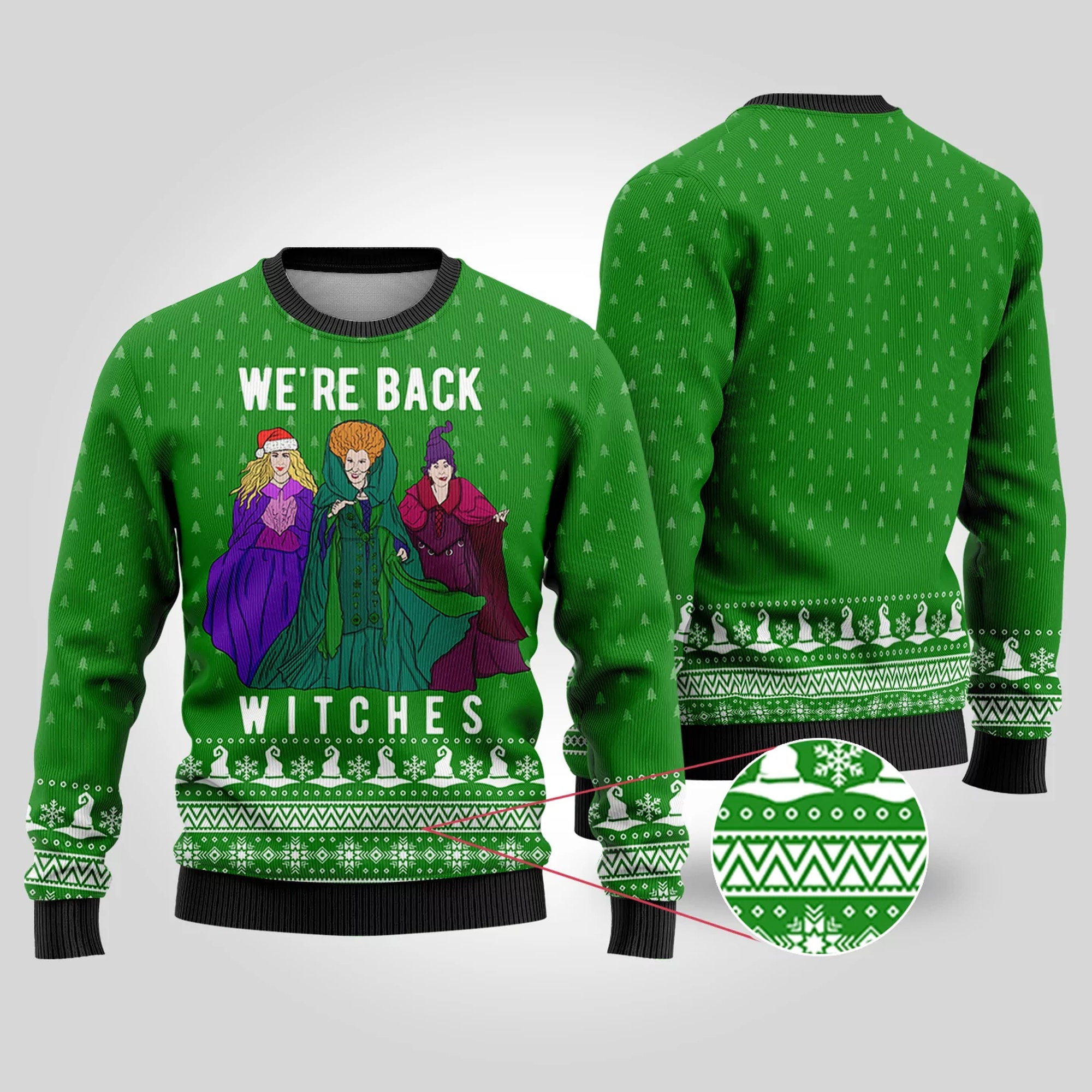 Hocus Pocus Ugly Christmas Sweater