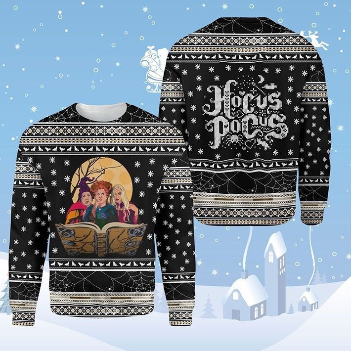 Hocus Pocus Ugly Christmas Sweater, Perfect Holiday Gift