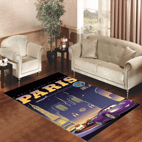 Holley Shiftwell Cars 2 3D Rectangle Area Rug – Full Print Carpet For Living Room & Bedroom Home Decor