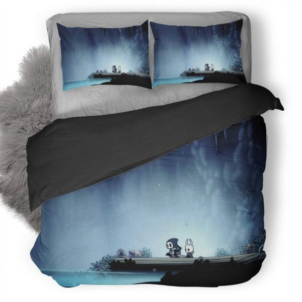 Hollow Knight Team Cherry Duvet Cover Quilt Cover Pillowcase Bedding Set Bed Linen Home Bedroom Decor