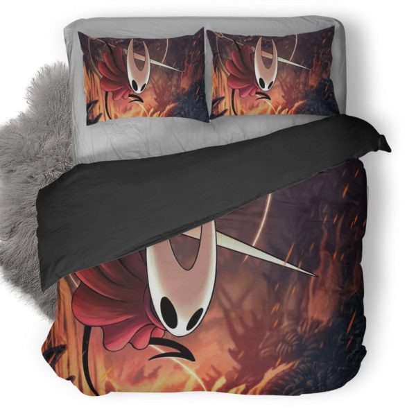Hollow Knight Team Cherry Duvet Cover Quilt Cover Pillowcase Bedding Set Bed Linen Home Bedroom Decor