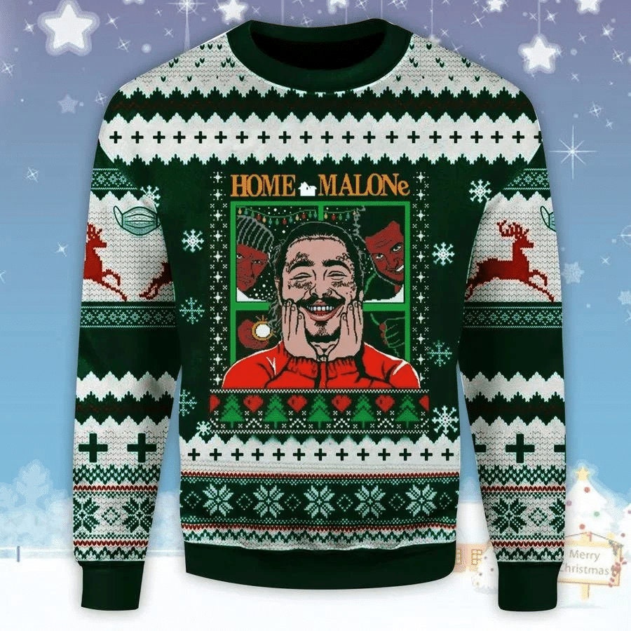 Home Malone Christmas Christmas Wool Ugly Knitted Ugly Christmas Sweater