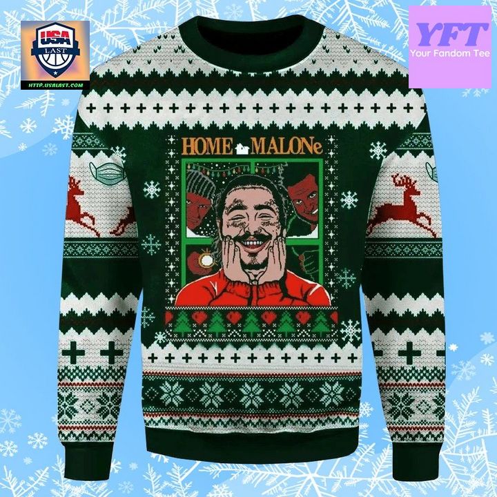 Home Malone Kevin Home Malone 3d Ugly Christmas Sweater