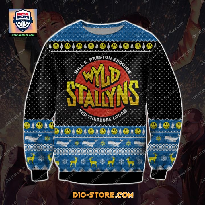 Hot Wyld Stallyns Christmas Sweater