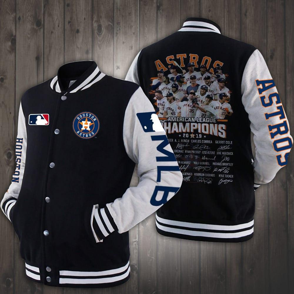 Houston Astros 2019 Varsity Baseball Jacket for Men & Women | MLB Team Fan Gift