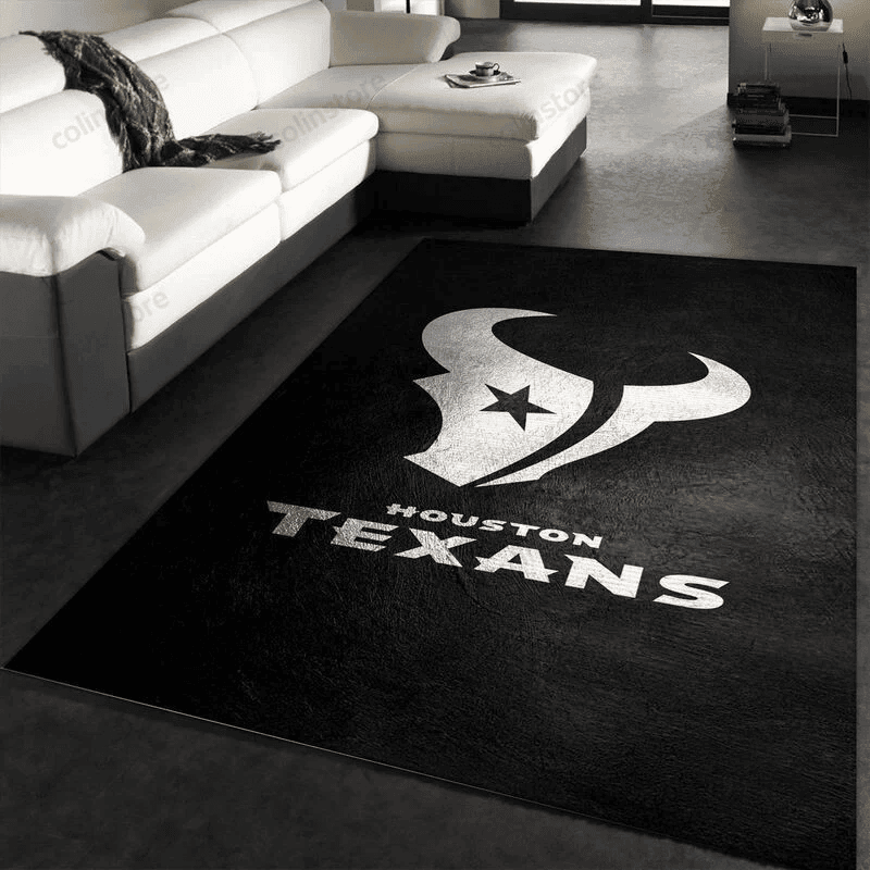 Houston Texans 21 3D Rectangle Area Rug – Full Print Carpet For Living Room & Bedroom Home Decor
