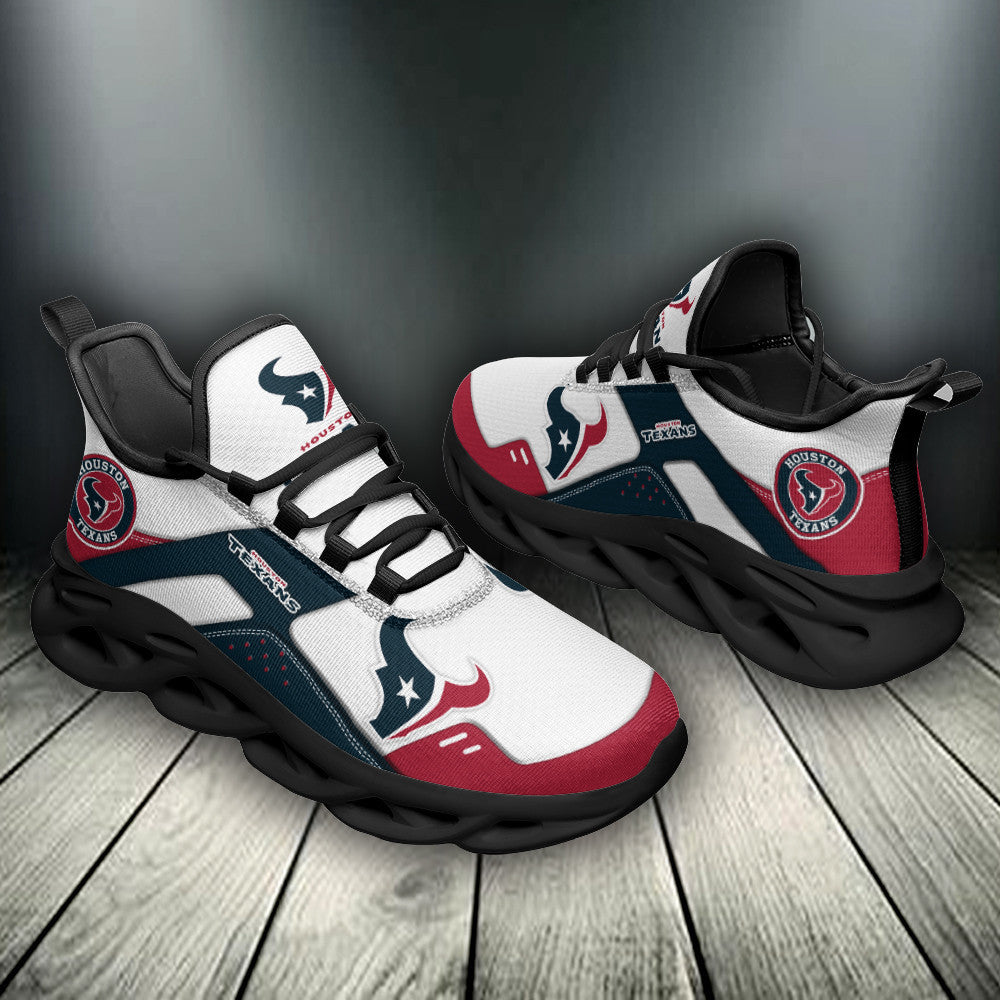 Houston Texans NFL Max Soul Shoes Sneakers for Men And Women – NFL Football Fan Shoes, Team Sneakers - Image 3