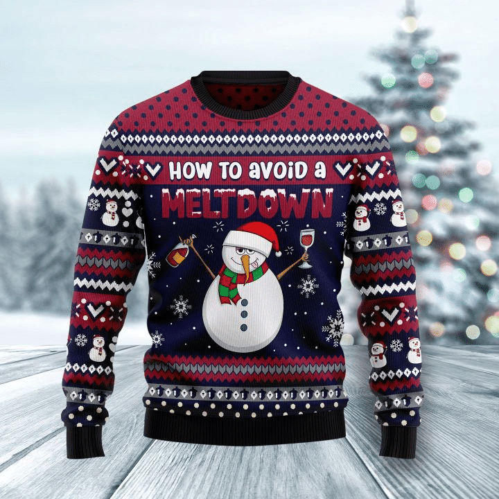 How To Avoid A Meltdown Ugly Christmas Sweater, Perfect Holiday Gift