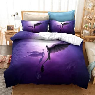 How To Train Your Dragon Hiccup Duvet Cover Quilt Cover Pillowcase Bedding Set Bed Linen Home Bedroom Decor