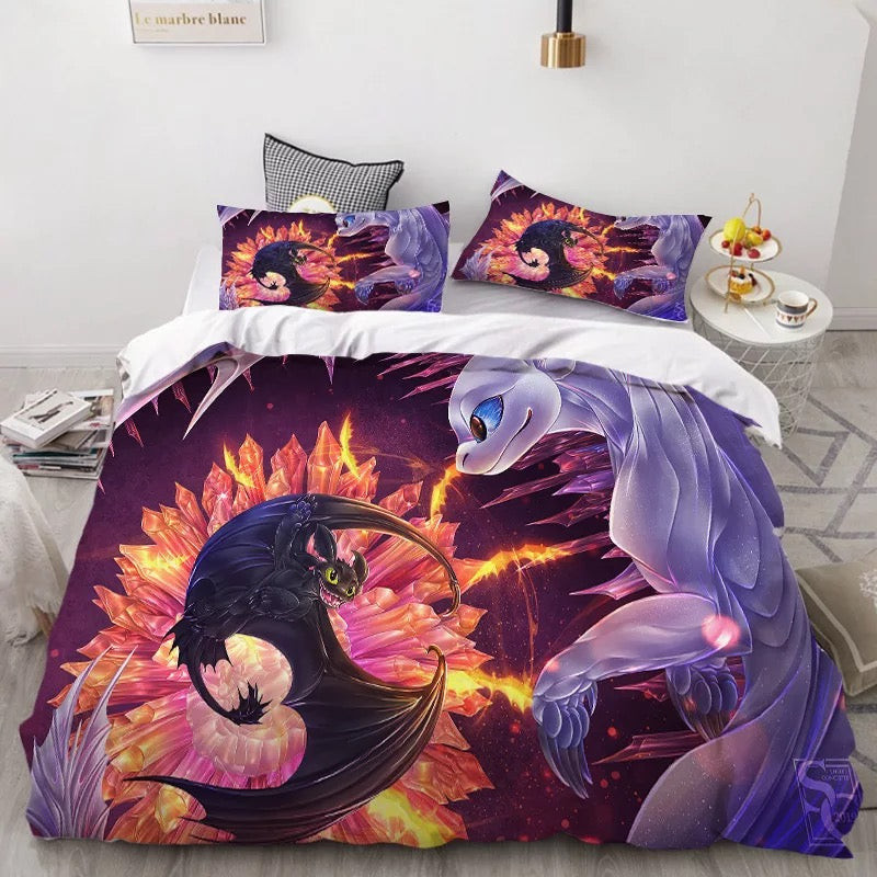 How To Train Your Dragon Hiccup Duvet Cover Quilt Cover Pillowcase Bedding Set Bed Linen Home Bedroom Decor