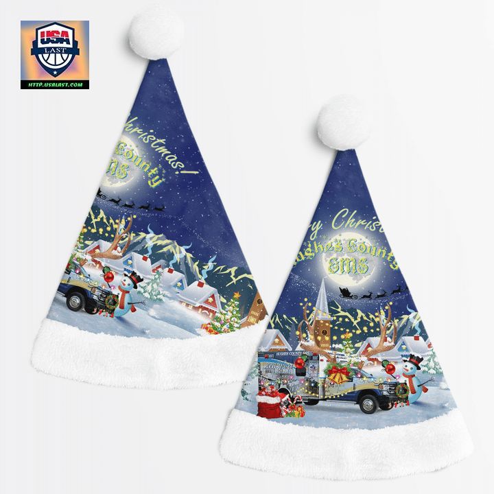 Hughes County Emergency Medical Service AOP Christmas Sweater