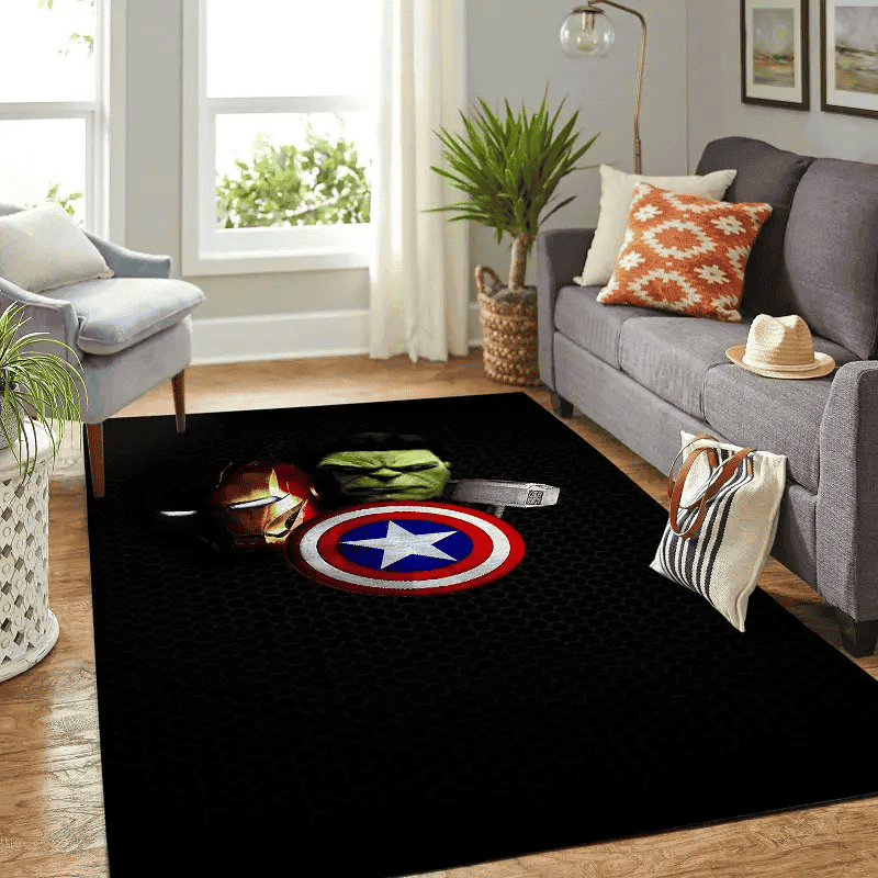 Hulk 3D Rectangle Area Rug – Full Print Carpet For Living Room & Bedroom Home Decor