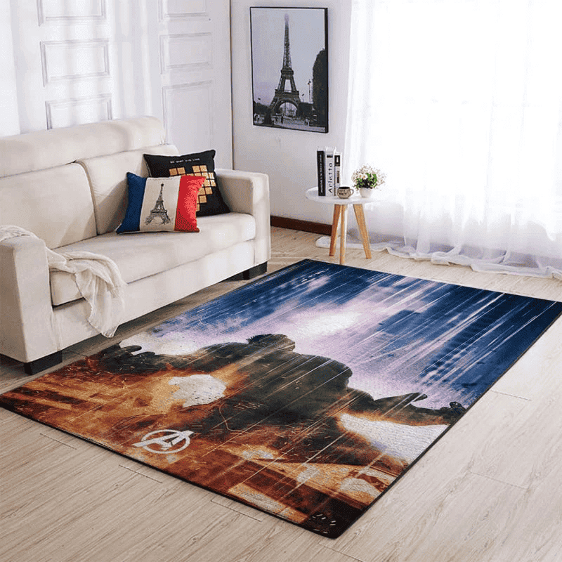 Hulk Avengers Living Room Rug 3D Rectangle Area Rug – Full Print Carpet For Living Room & Bedroom Home Decor