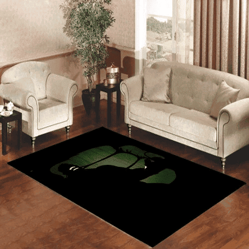Hulk In Shadow 3D Rectangle Area Rug – Full Print Carpet For Living Room & Bedroom Home Decor