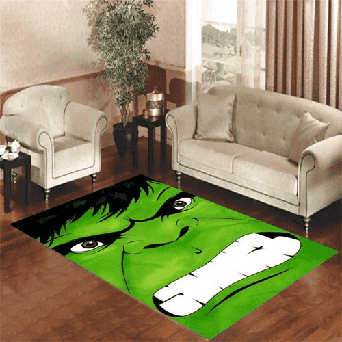 Hulk Wallpaper 3D Rectangle Area Rug – Full Print Carpet For Living Room & Bedroom Home Decor