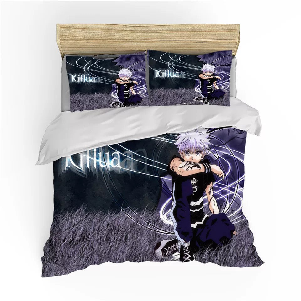 Hunter X Hunter Duvet Cover Quilt Cover Pillowcase Bedding Set Bed Linen Home Bedroom Decor