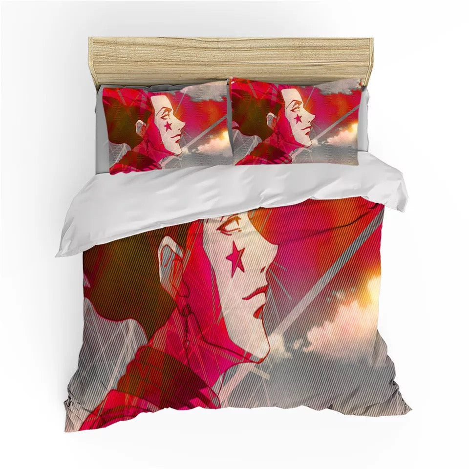Hunter X Hunter Duvet Cover Quilt Cover Pillowcase Bedding Set Bed Linen Home Bedroom Decor