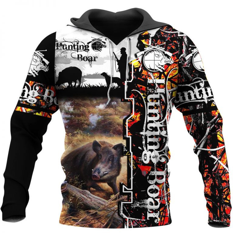 Hunteraholic 3D All Over Print Hoodie & Zip Hoodie