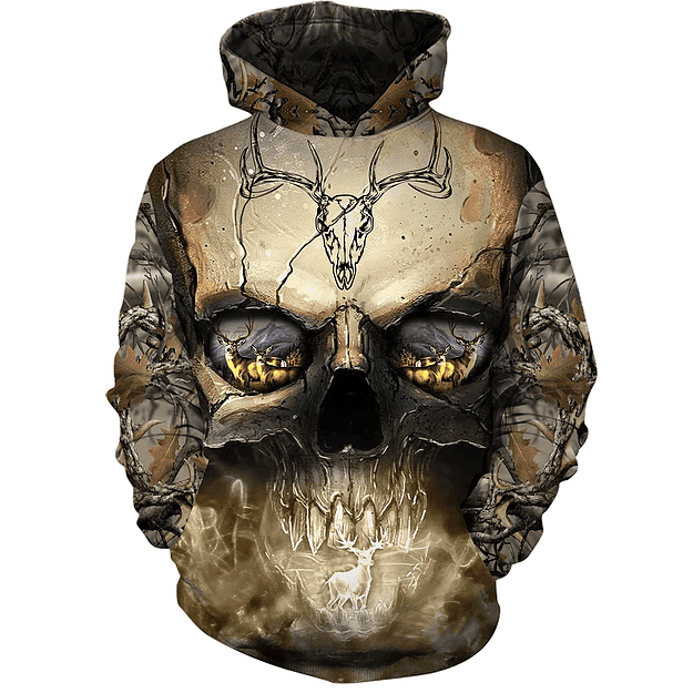 Hunteraholic 3D All Over Print Hoodie & Zip Hoodie
