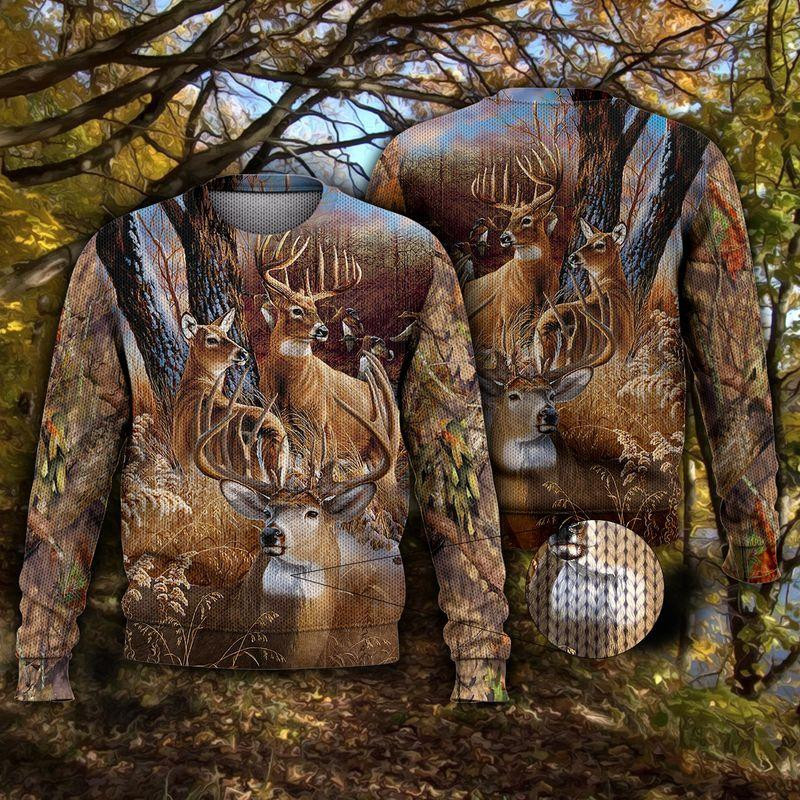 Hunting Ugly Christmas Sweater, Perfect Holiday Gift