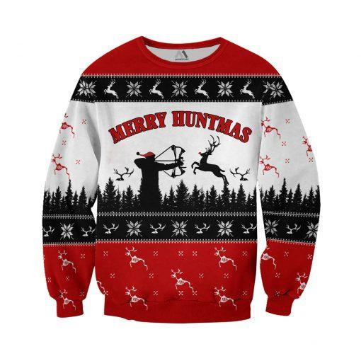 Hunting Ugly Christmas Sweater, Perfect Holiday Gift