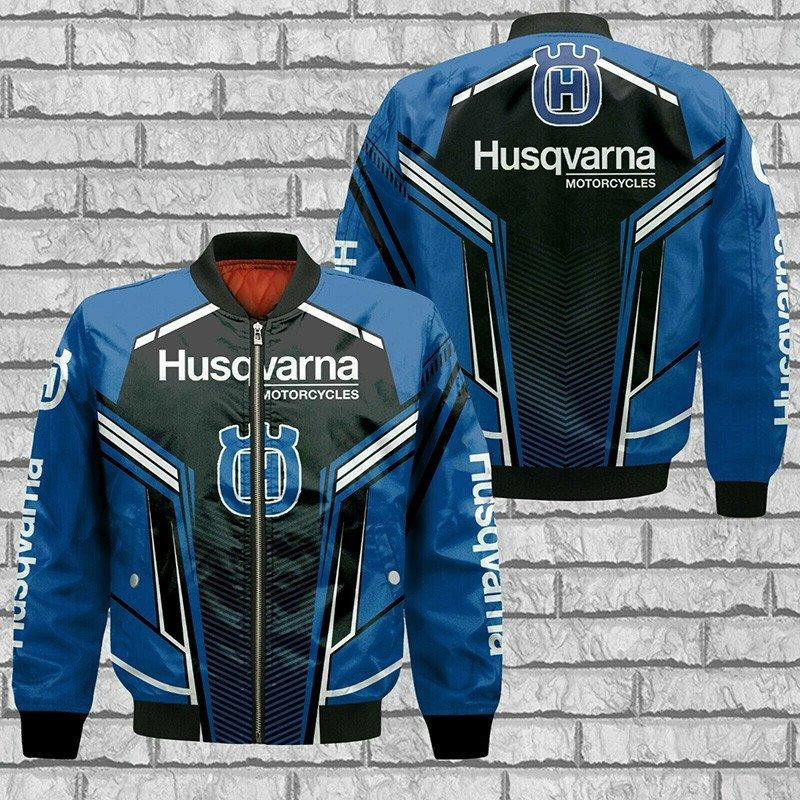 Husqvarna Motorcycles Bomber Jacket | Streetwear Jacket for Men & Women | Fan Gift