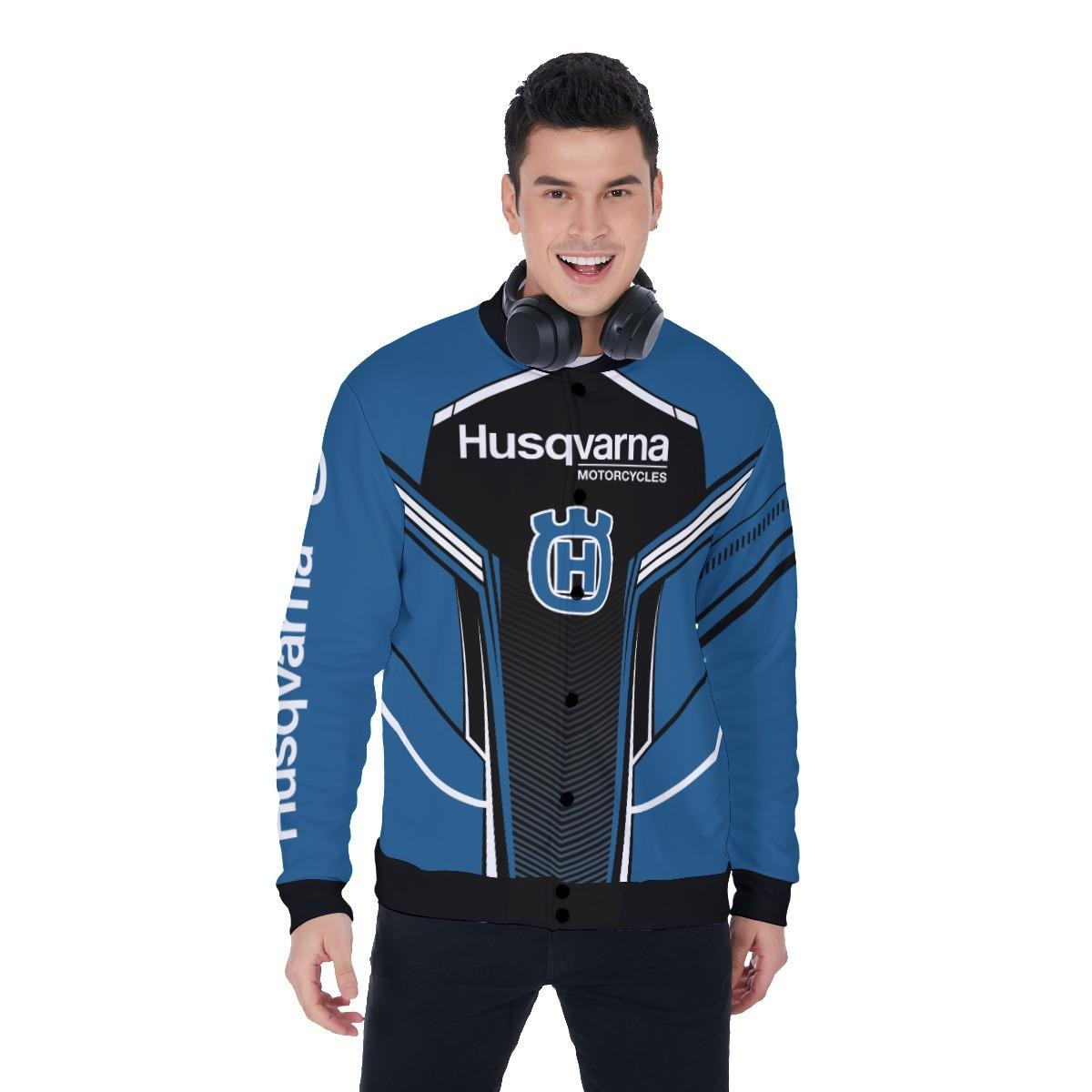 Husqvarna Motorcycles Fashion Baseball Jacket for Men & Women | Vehicle Brand Fan Gift