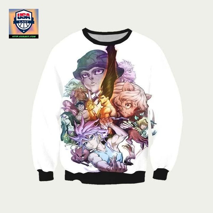 Hxh All Characters Sweater Hunter X Hunter 3D Printed Sweater