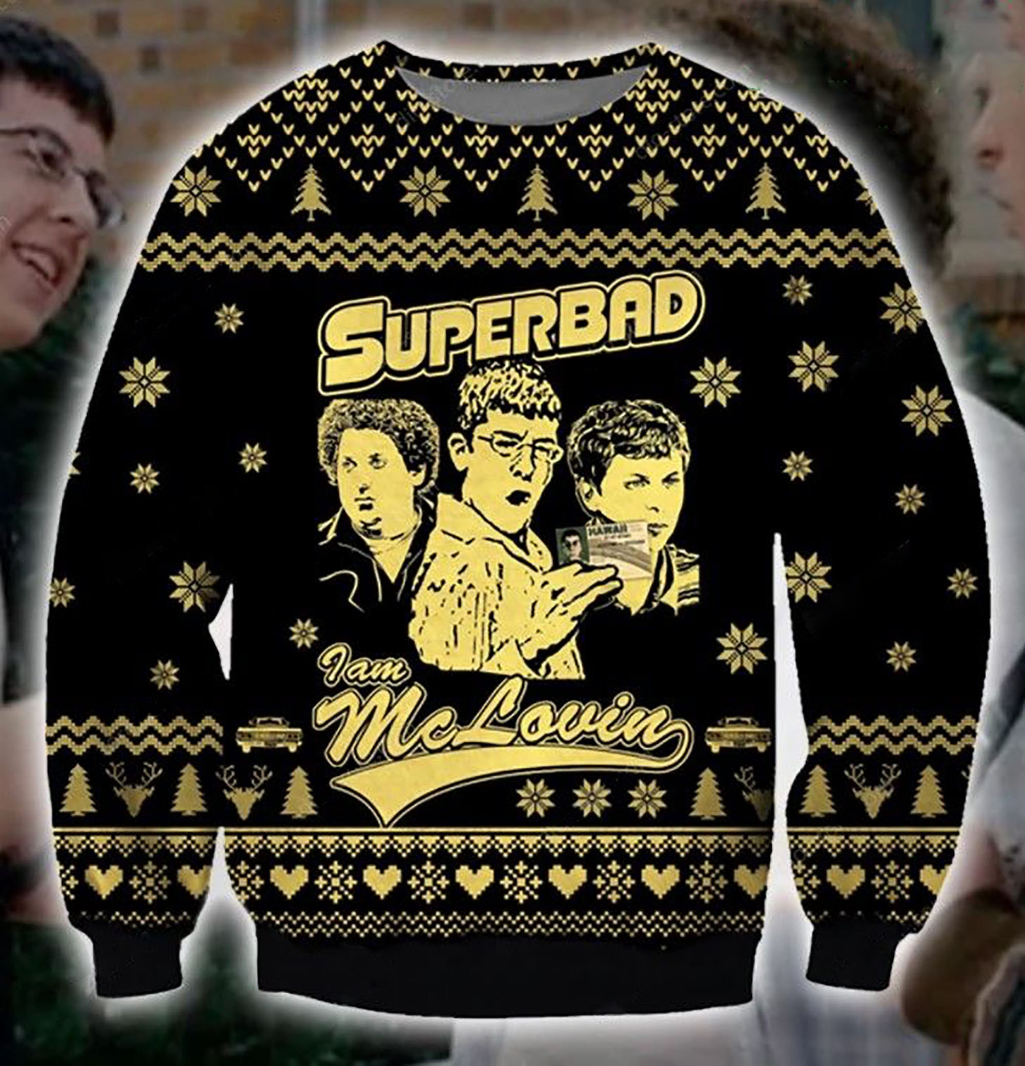I Am Mclovin Superbad Christmas Ugly Christmas Sweater