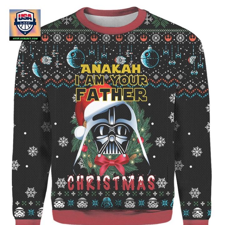 I Am Your Father Christmas Ugly 3D Sweater