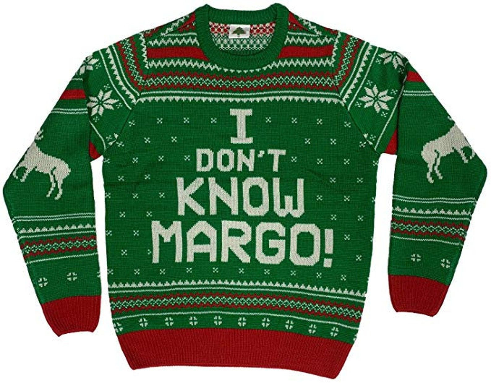 I Don'T Know Margo Scenario For Unisex Ugly Christmas Sweater,