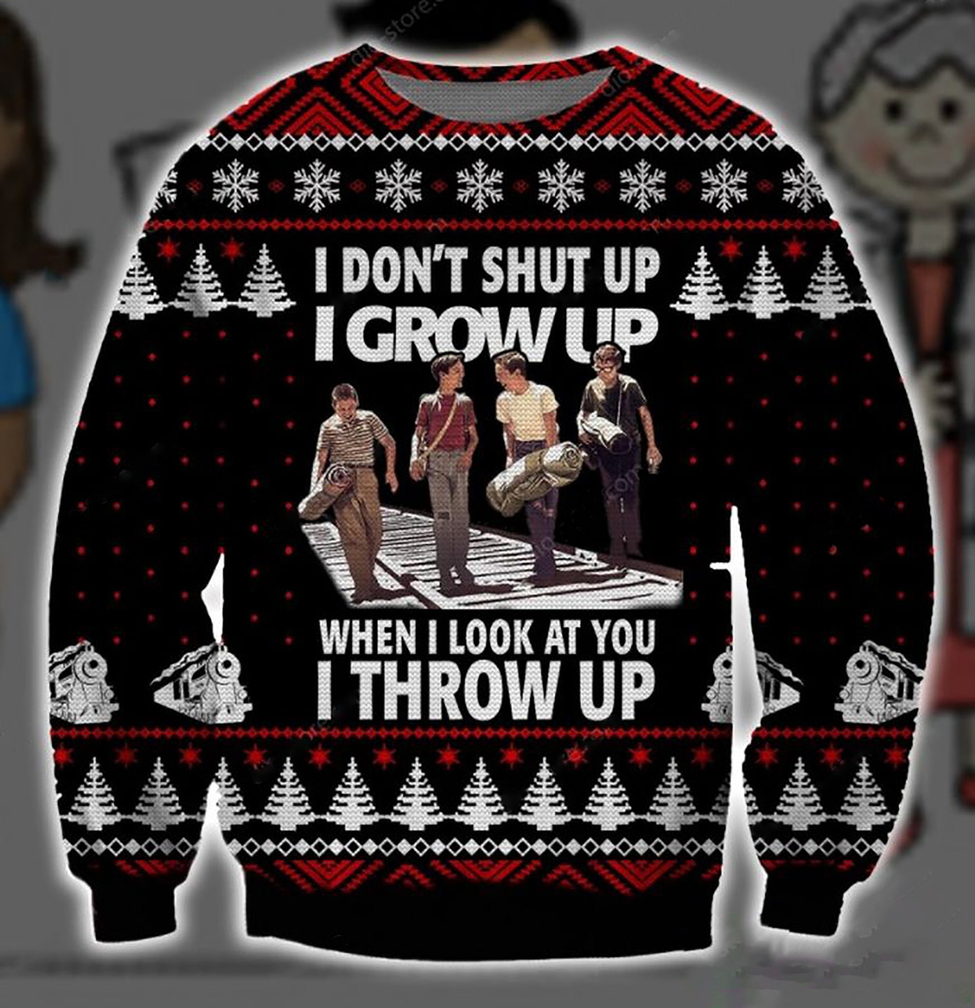 I Grow Up Christmas Ugly Christmas Sweater