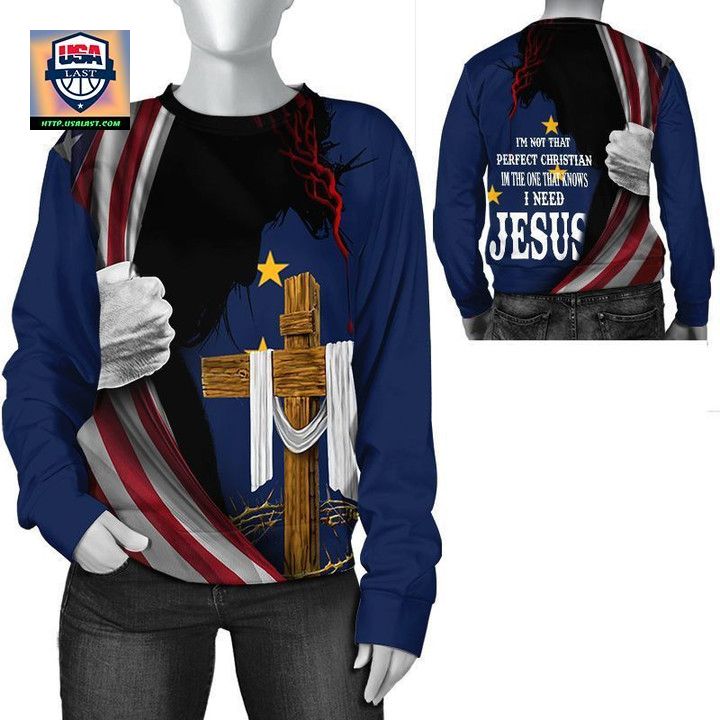 I Need Jesus Ugly Christmas Sweater