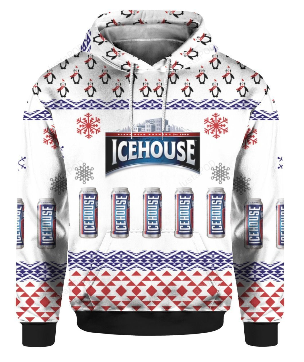 Icehouse Beer Ugly Christmas Sweater, Perfect Holiday Gift