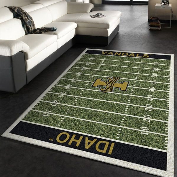 Idaho Vandals Team Home Field 3D Rectangle Area Rug – Full Print Carpet For Living Room & Bedroom Home Decor