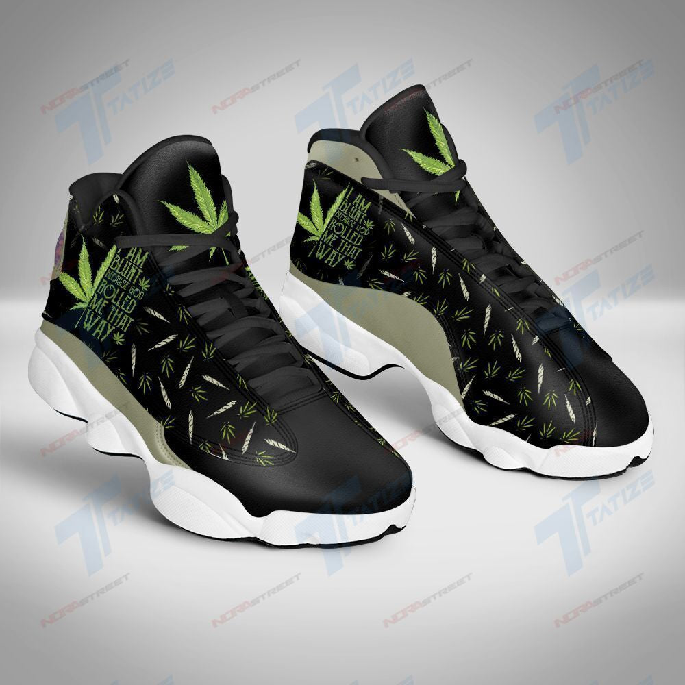 Im Blunt Because God Rolled Me That Way JD13 Sneakers Shoes for Men & Women | Stylish Streetwear Shoes - Image 3