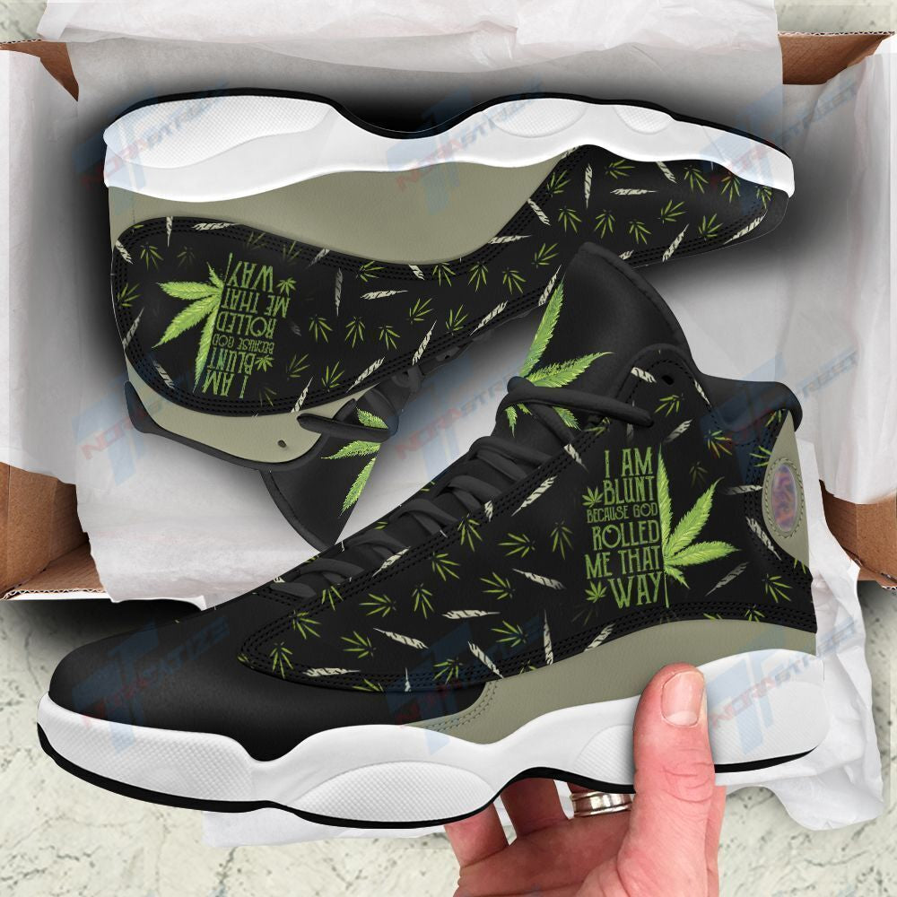 Im Blunt Because God Rolled Me That Way JD13 Sneakers Shoes for Men & Women | Stylish Streetwear Shoes
