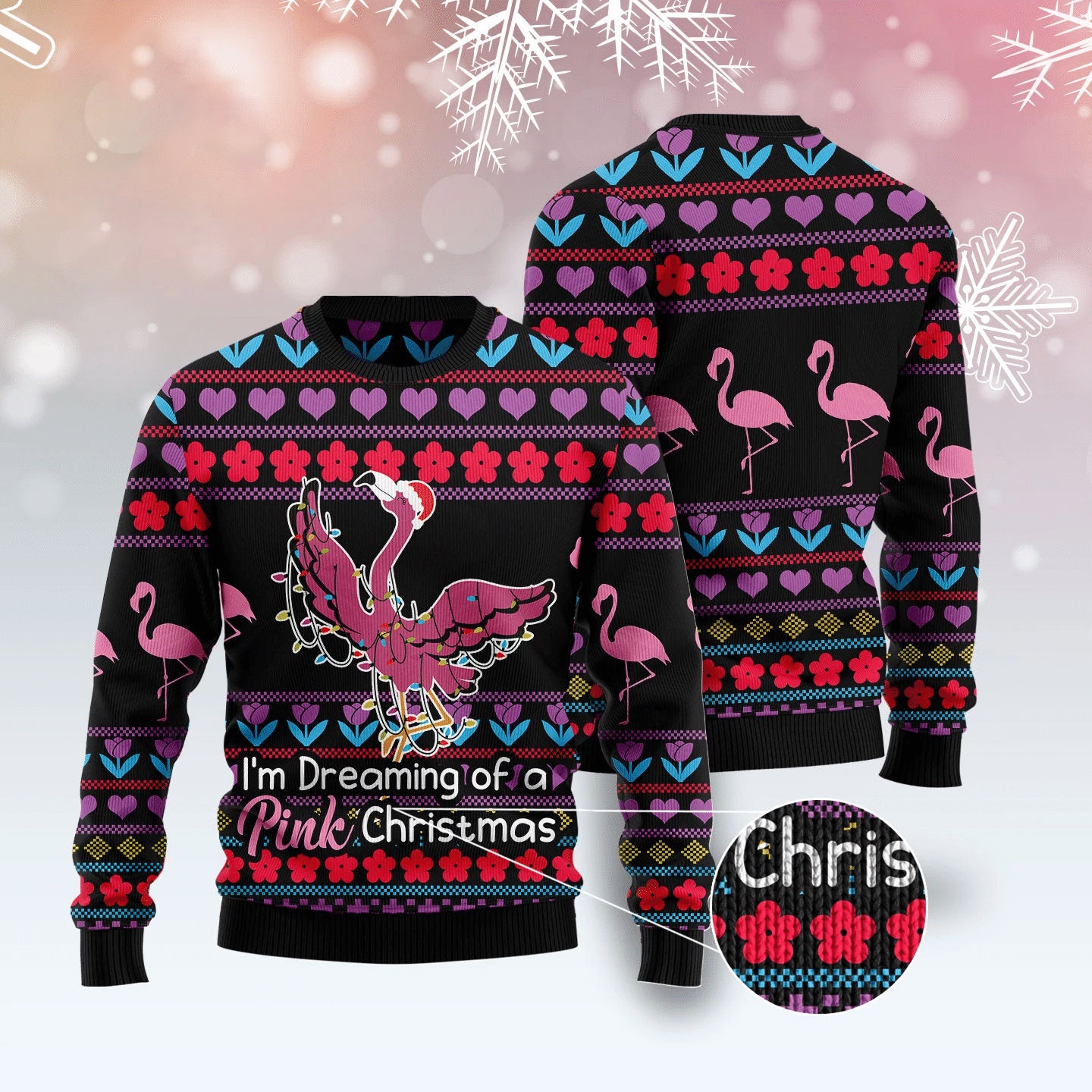 I'm Dreaming of a Pink Ugly Christmas Sweater