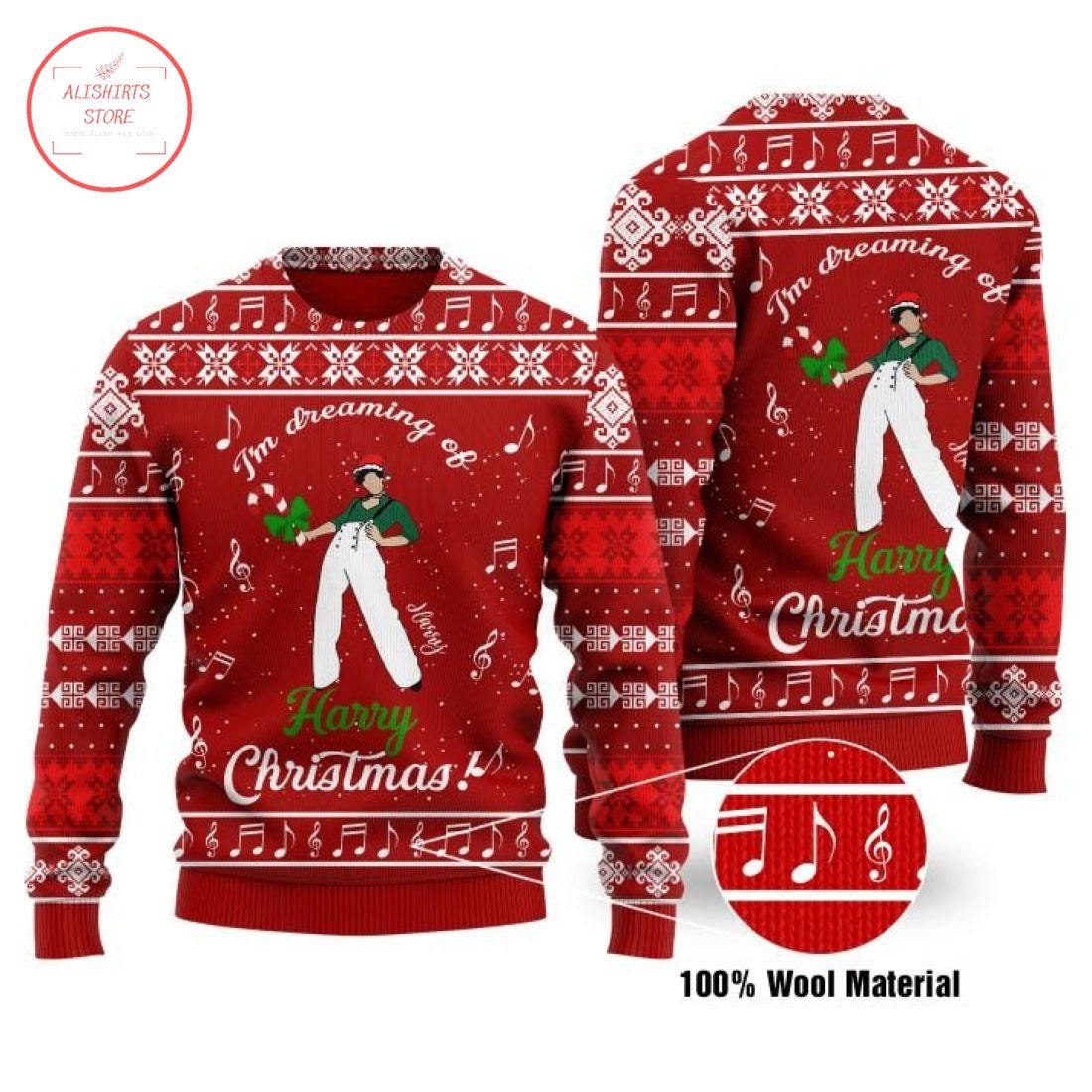 I'm Dreaming Of Harry Christmas Ugly Christmas Sweater
