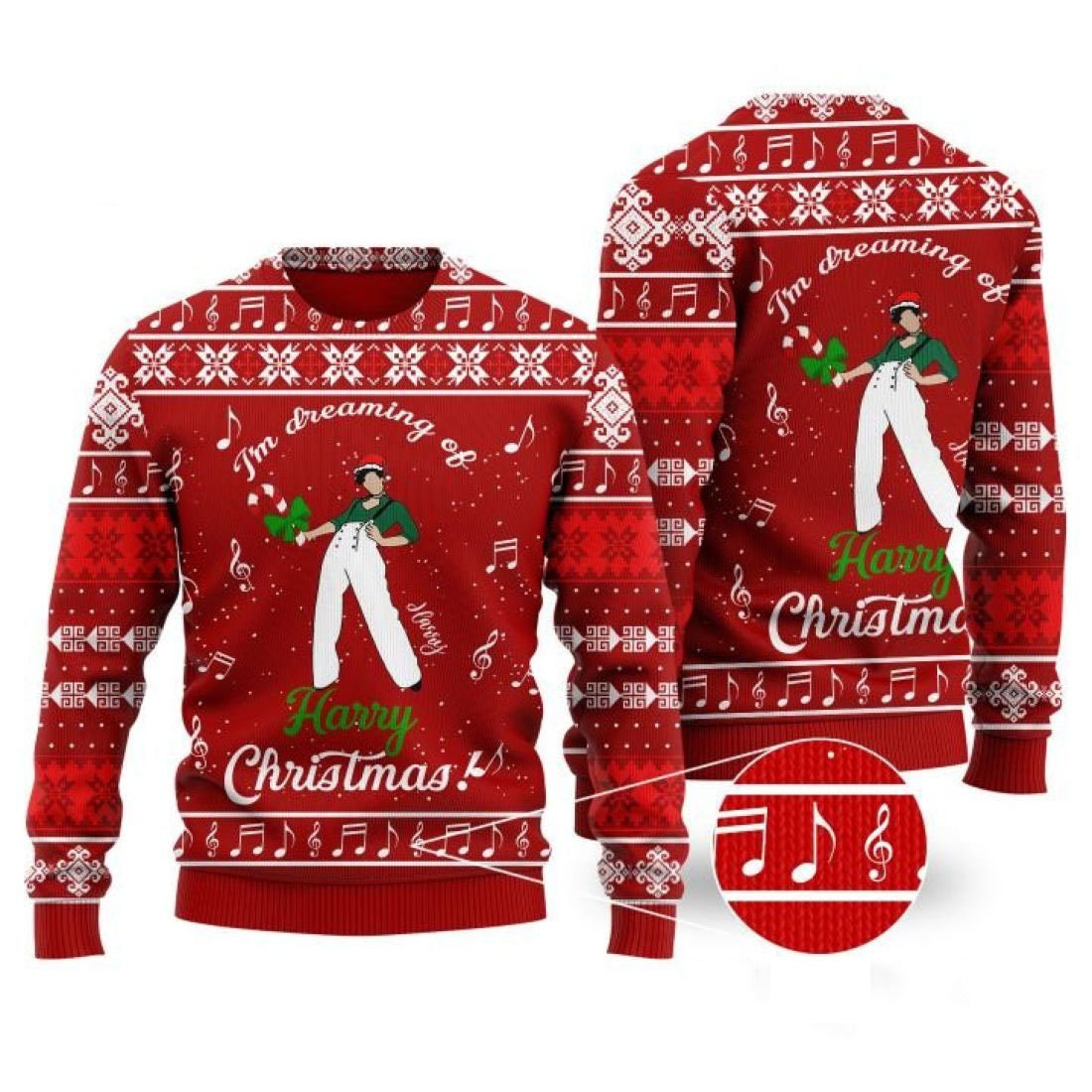 I'm Dreaming Of Harry Christmas Ugly Sweater, Harry Christmas Sweater, Christmas Gifts