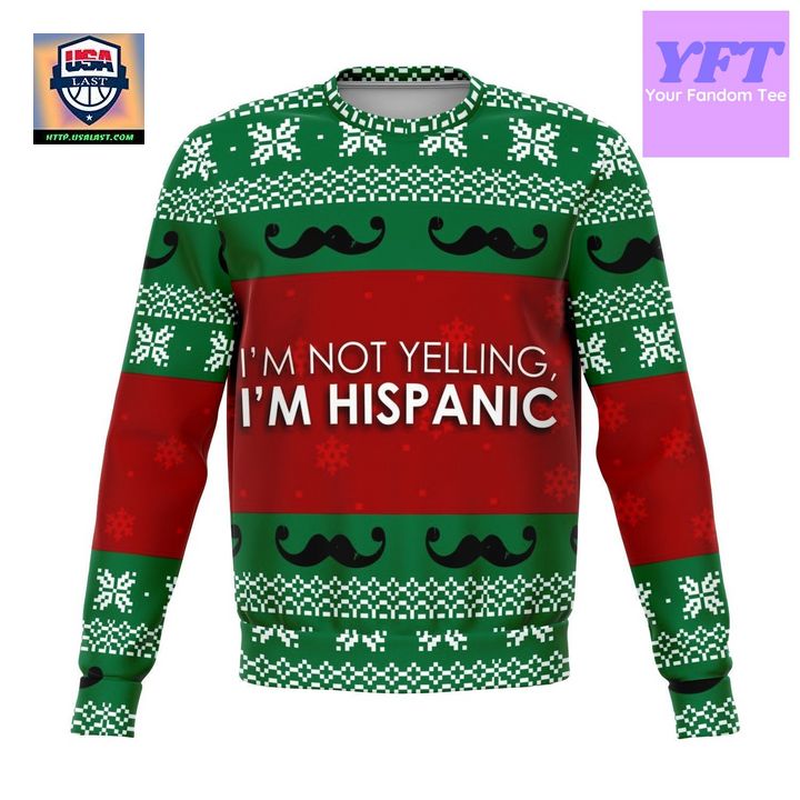 Im Hispanic Meme Design 3d Ugly Christmas Sweater