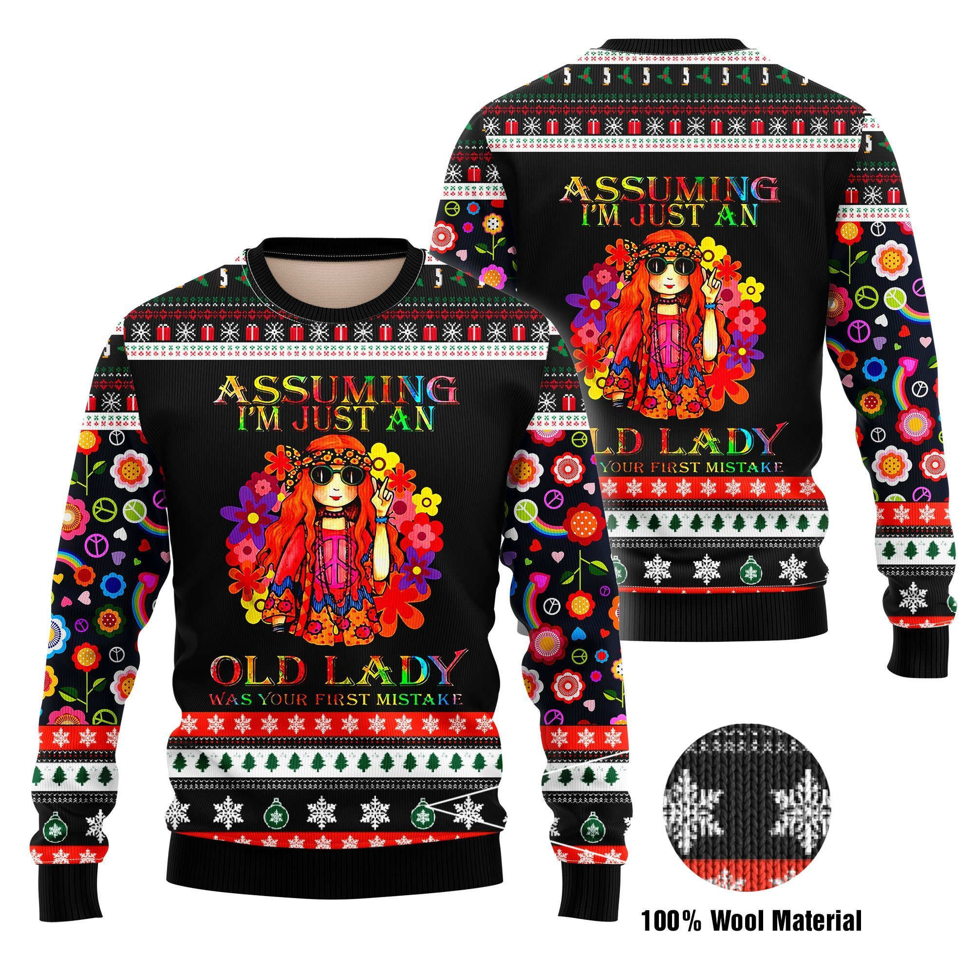 Im Just An Old Man Ugly Christmas Sweater, Perfect Holiday Gift