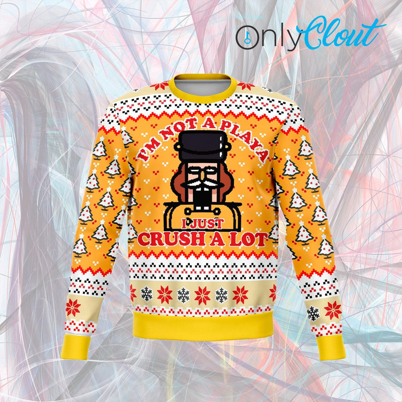 I'M Not A Playa Funny Ugly Christmas Sweater,