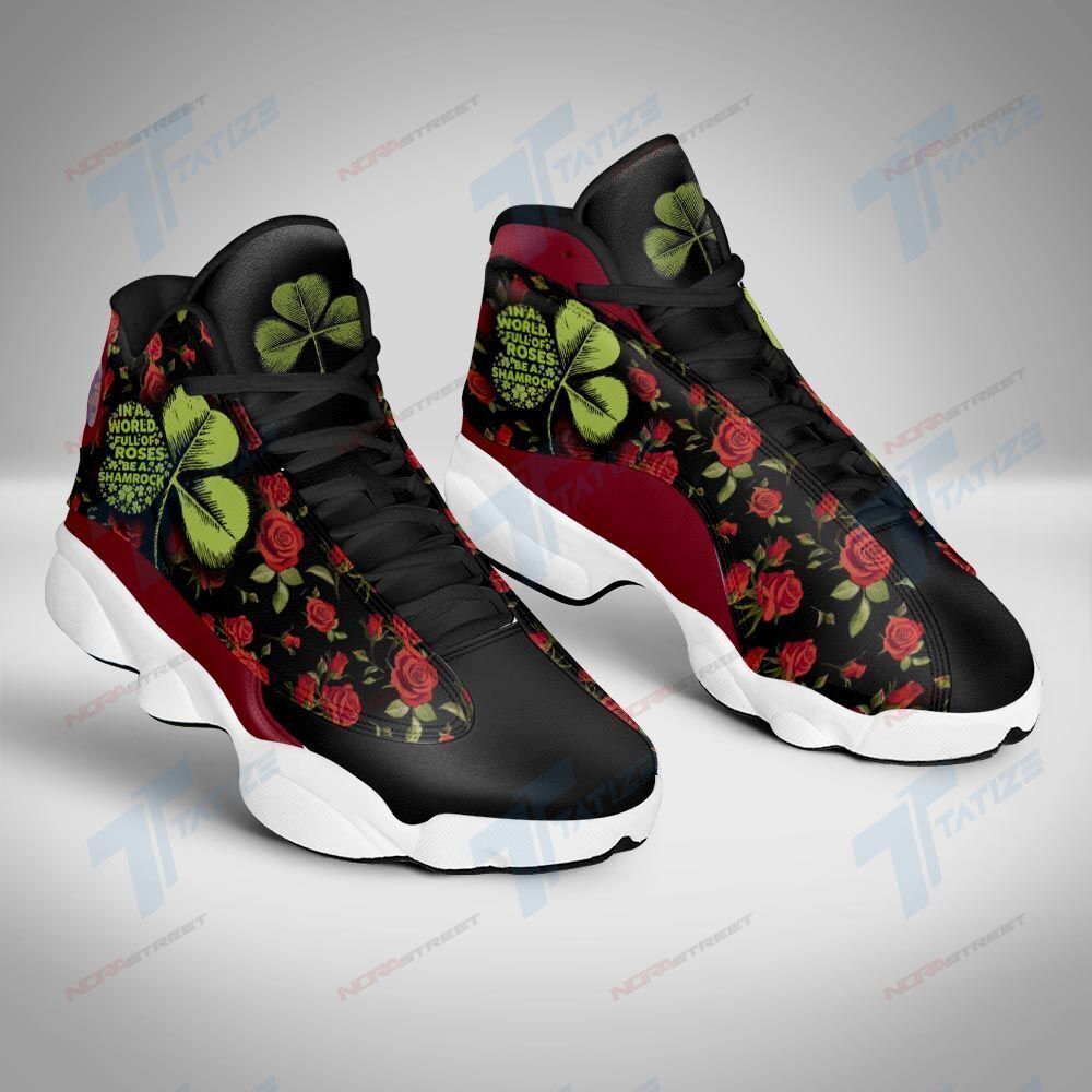 In A World Full Of Roses Be A Shamrock JD13 Sneakers Shoes for Men & Women | Stylish Streetwear Shoes - Image 3