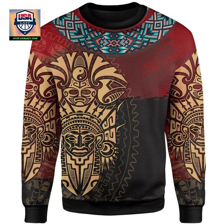 Inca Empire Sweater Special Version Knitted Long-Sleeved Sweater 