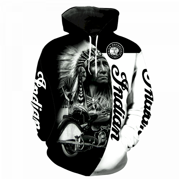 Indian Motorcycle Full 3D All Over Print Hoodie & Zip Hoodie