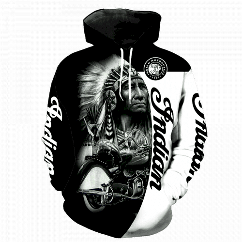 Indian Motorcycle Full 3D All Over Print Hoodie & Zip Hoodie