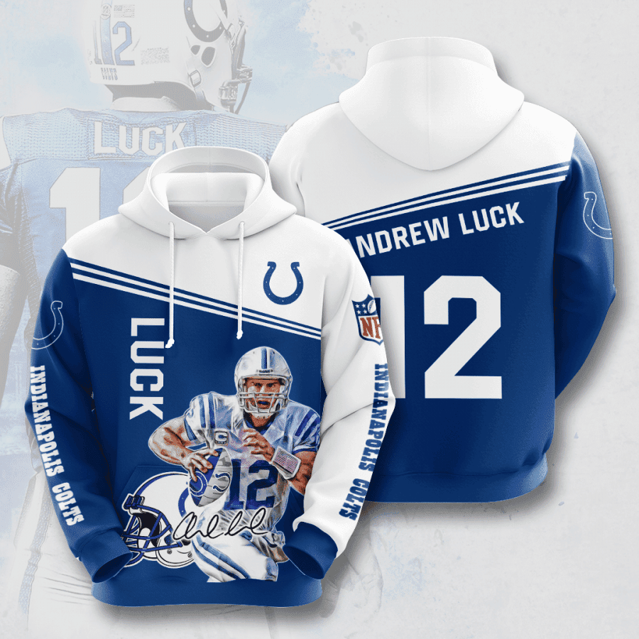 Indianapolis Colts 3D All Over Print Hoodie & Zip Hoodie
