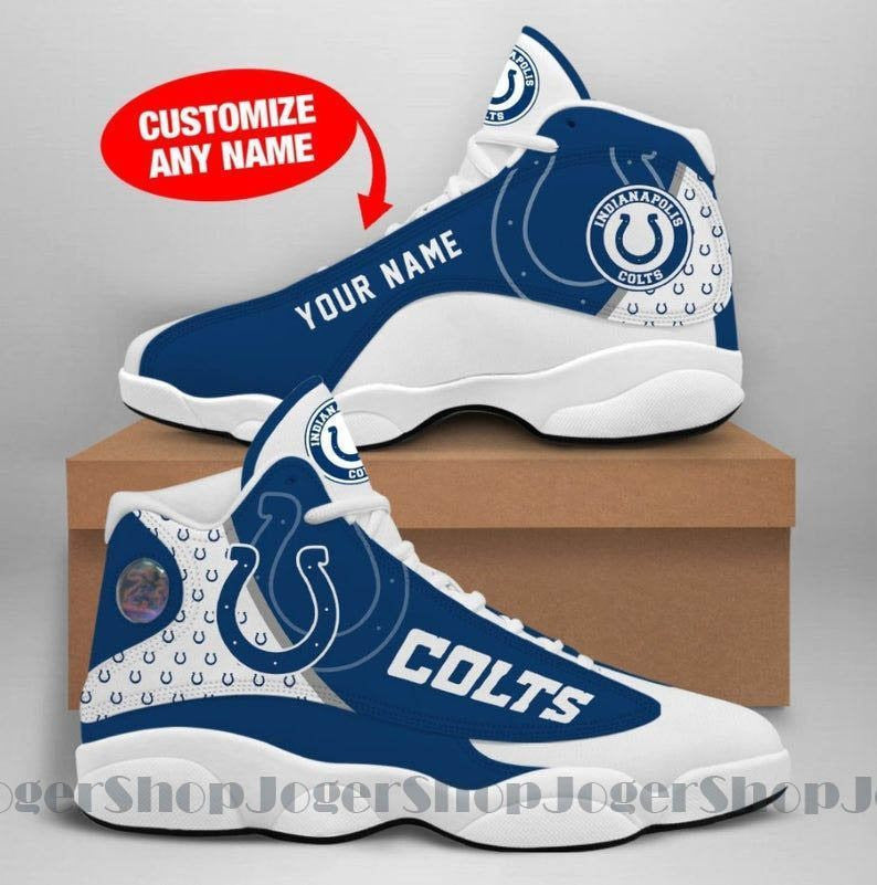 Indianapolis Colts NFL JD13 Sneakers Shoes for Men & Women | Custom Fan Gift