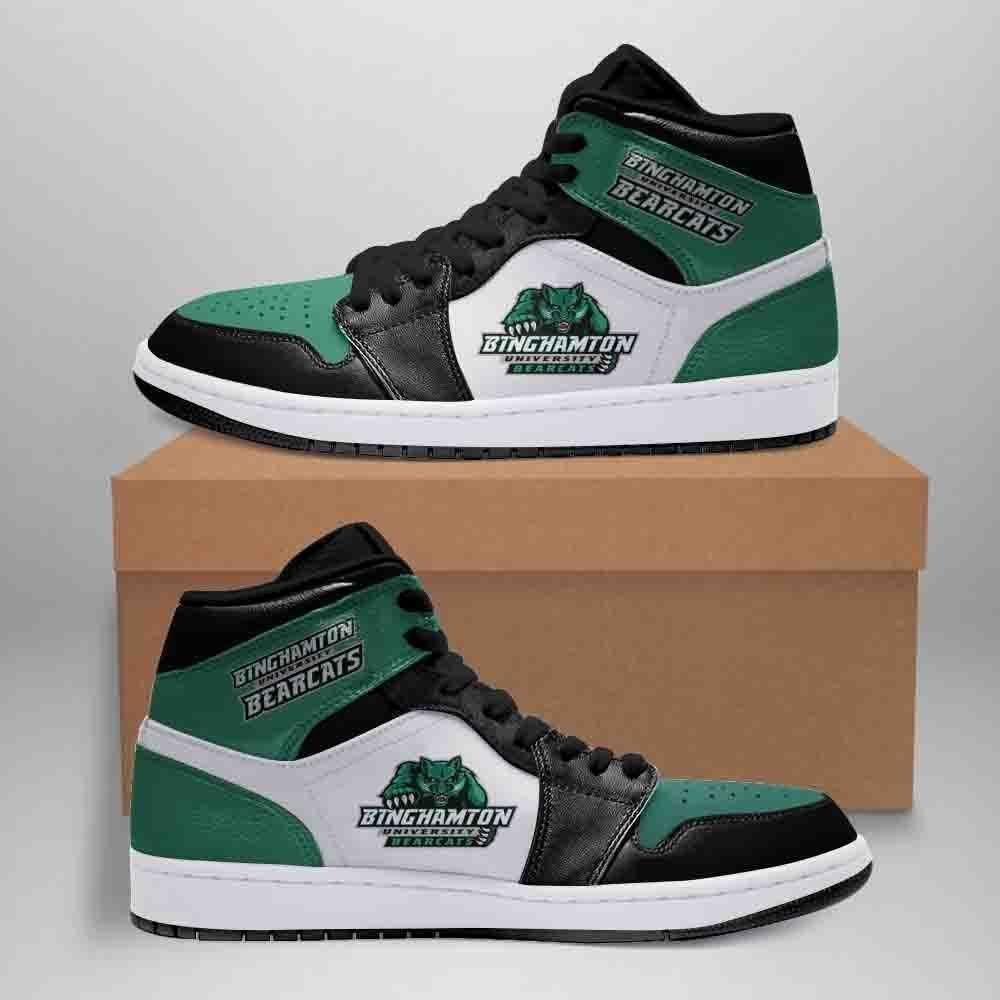 Inghamton Bearcats Ncaa Team Custom Eachstep Shoes Sport Air Jd Sneakers